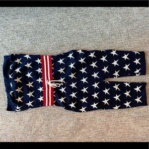 Americana Strapless Romper, Sz Sm